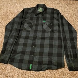 Dixxon Flannel Co. Adrenaline Men's Button Down. New Without Tags.